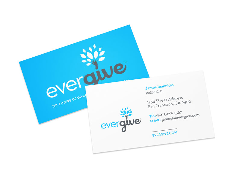 evergive business cards